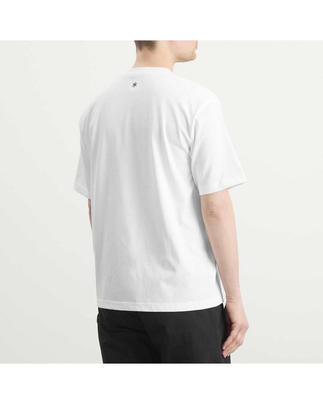 Snow Peak White Nsd Logo T-Shirt for men