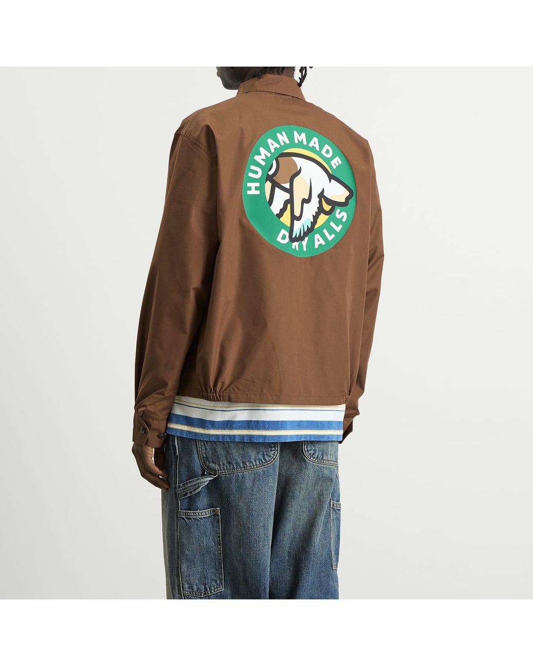Human Made Brown Drizzler Jacket for men