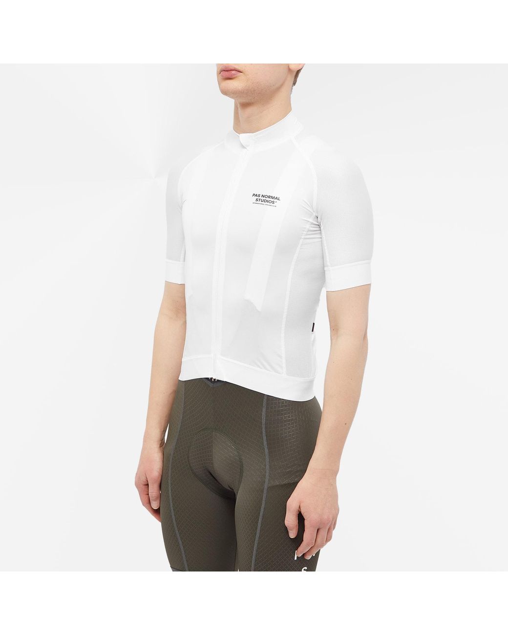 Pas Normal Studios Mechanism Jersey in White for Men | Lyst Canada