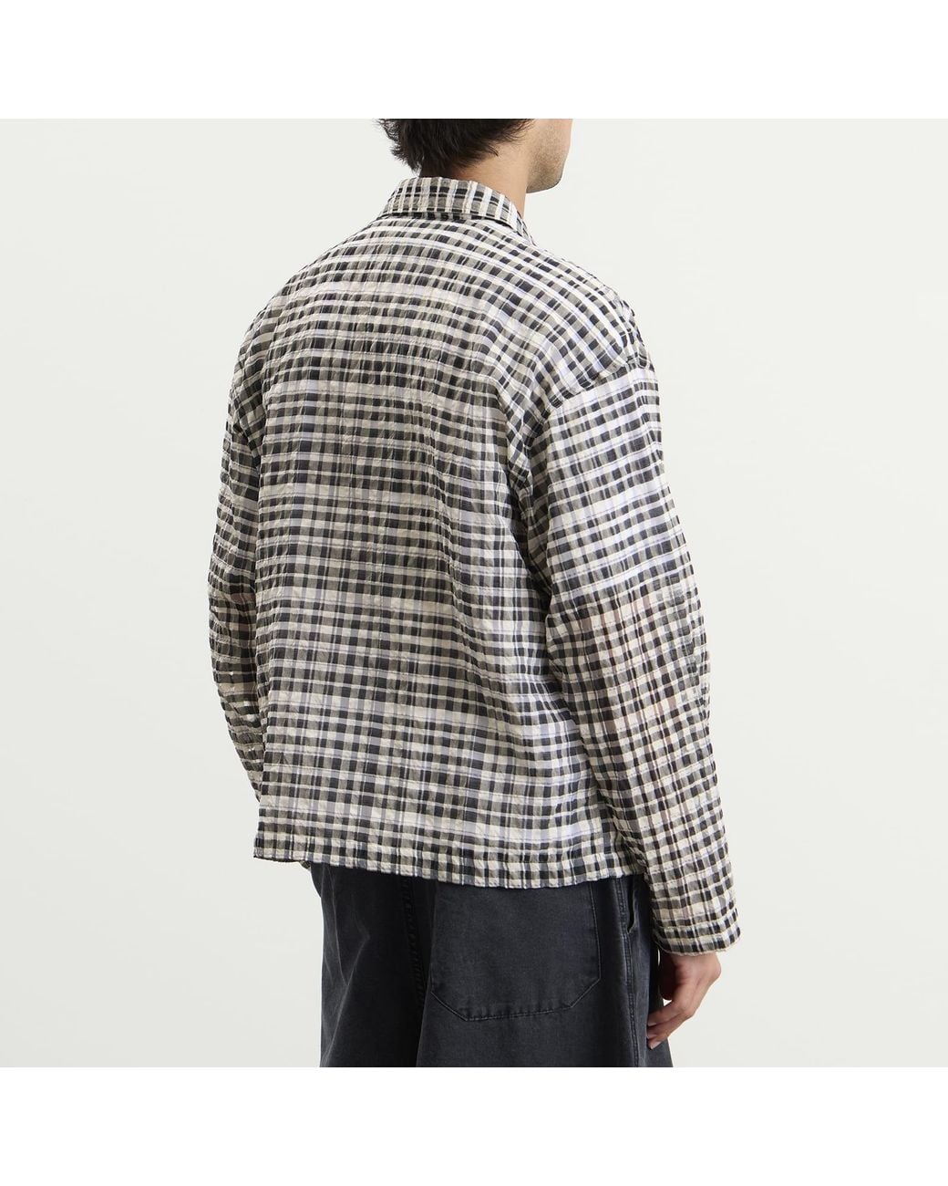 YMC Black Pj Overshirt for men