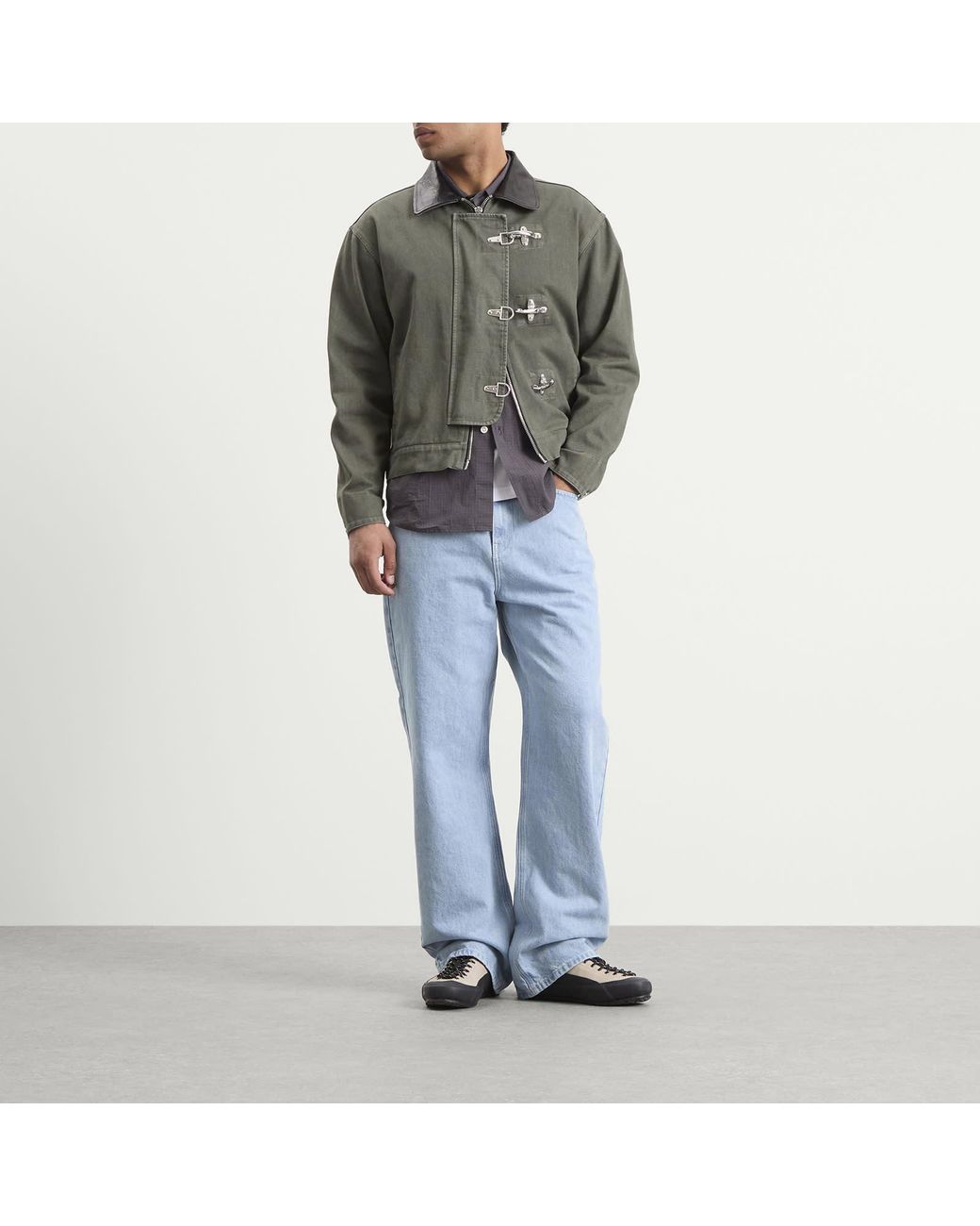 Ronning Green Utility Fireman Jacket for men