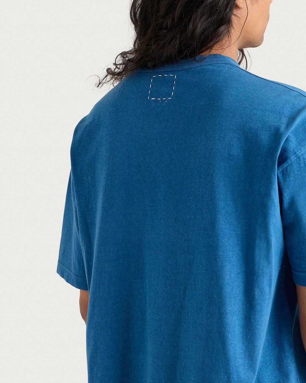 Indigo 100 Color Visvim Jumbo T-Shirt in Blue for Men | Lyst
