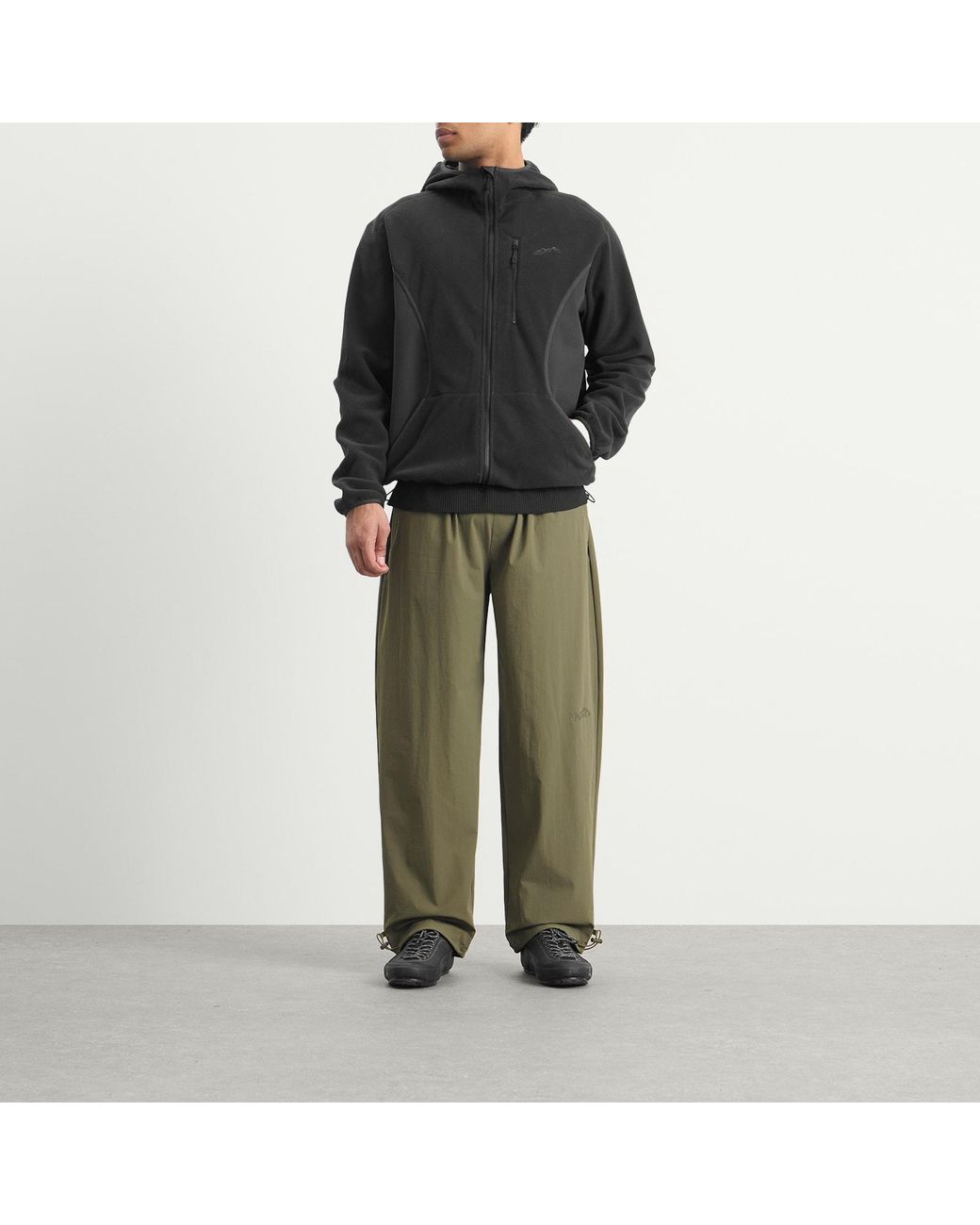 Mellow Clo Black Canopy Fleece for men