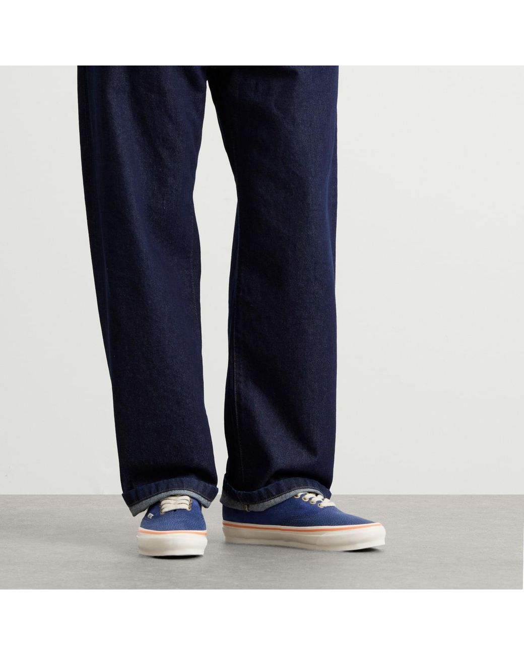 Vans Blue Otw Authentic 44 Siped Vibram Sneaker for men