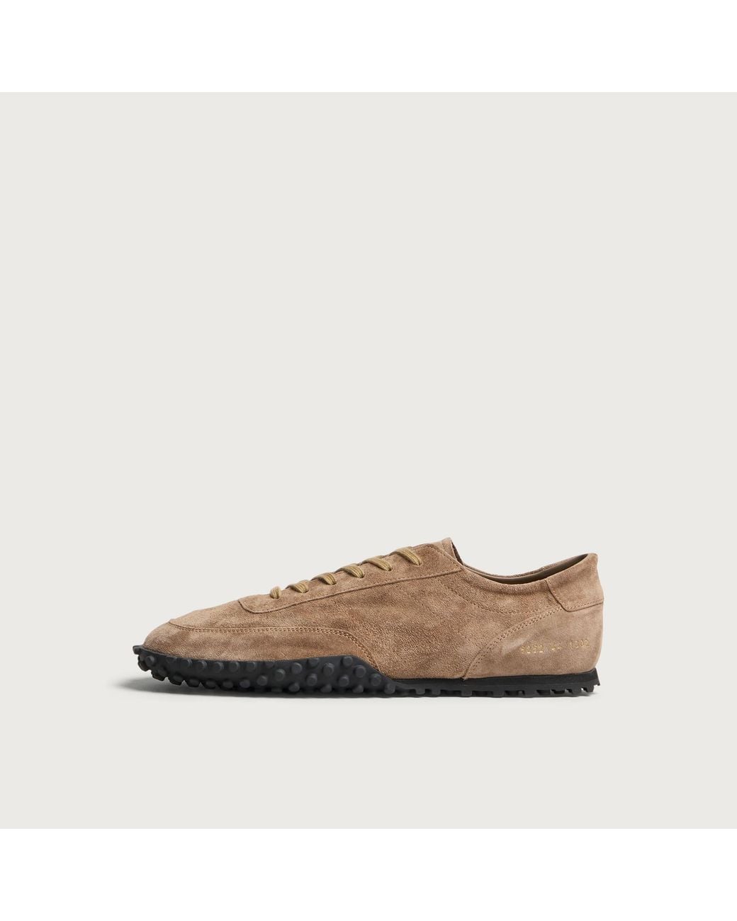 Common Projects Brown Minimal Runner Seventy Suede Sneaker for men