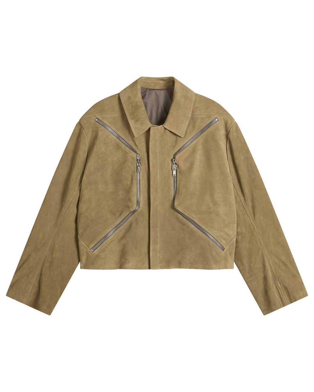Rick Owens Green Heizer Mac Jacket