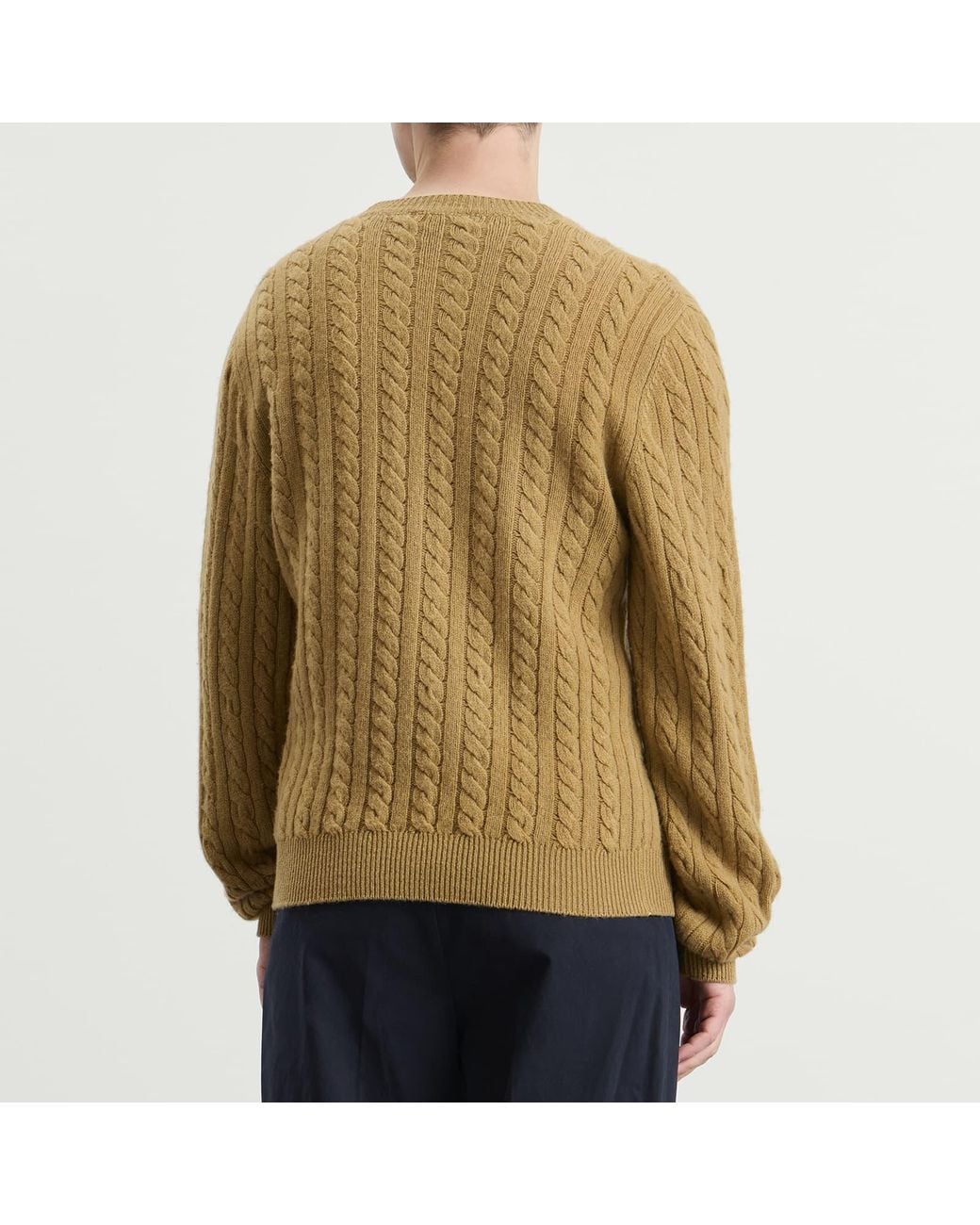 A.P.C. Green Stendhal Pullover for men