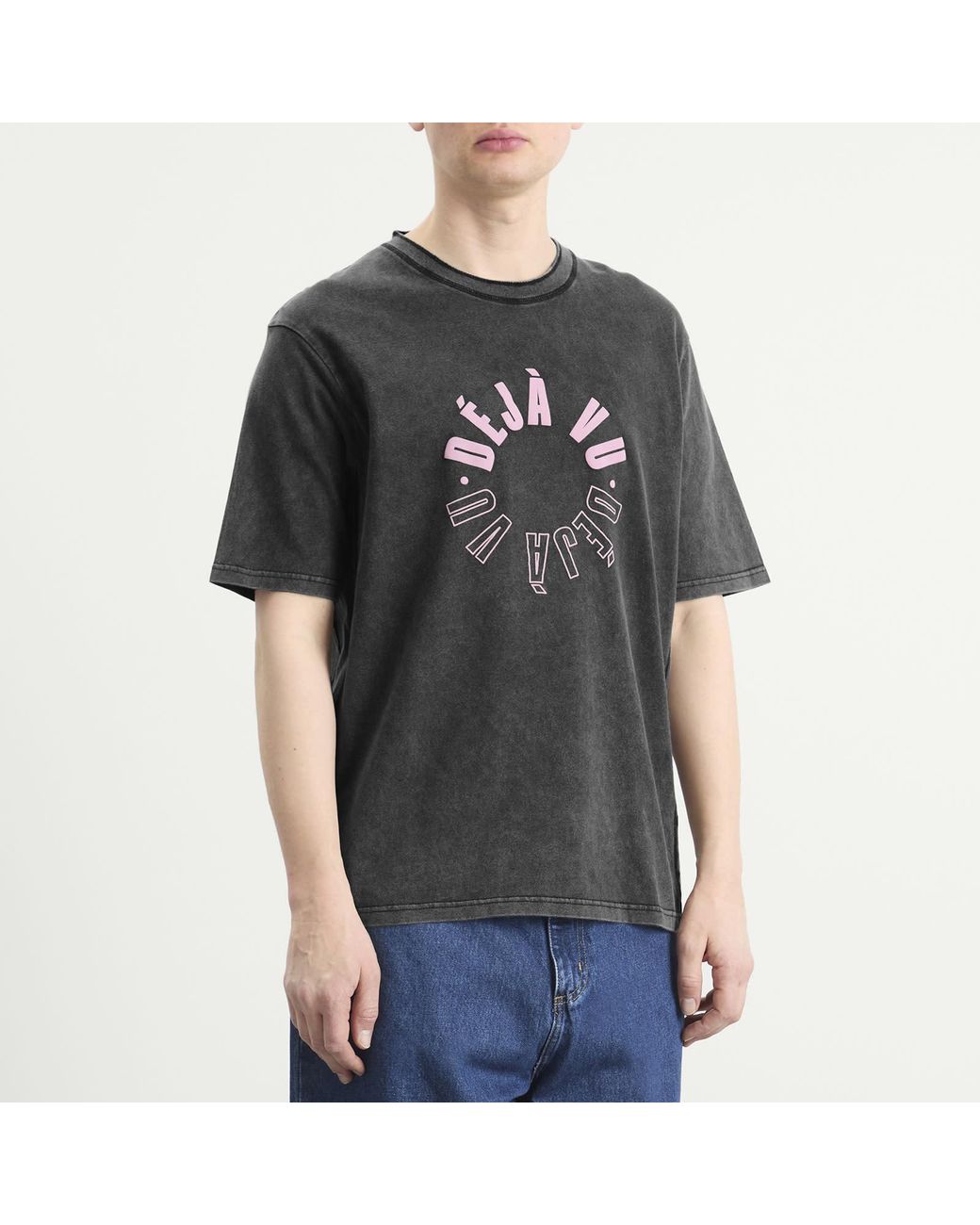 ACMH by Magic Castles Black Deja Vu T-Shirt for men