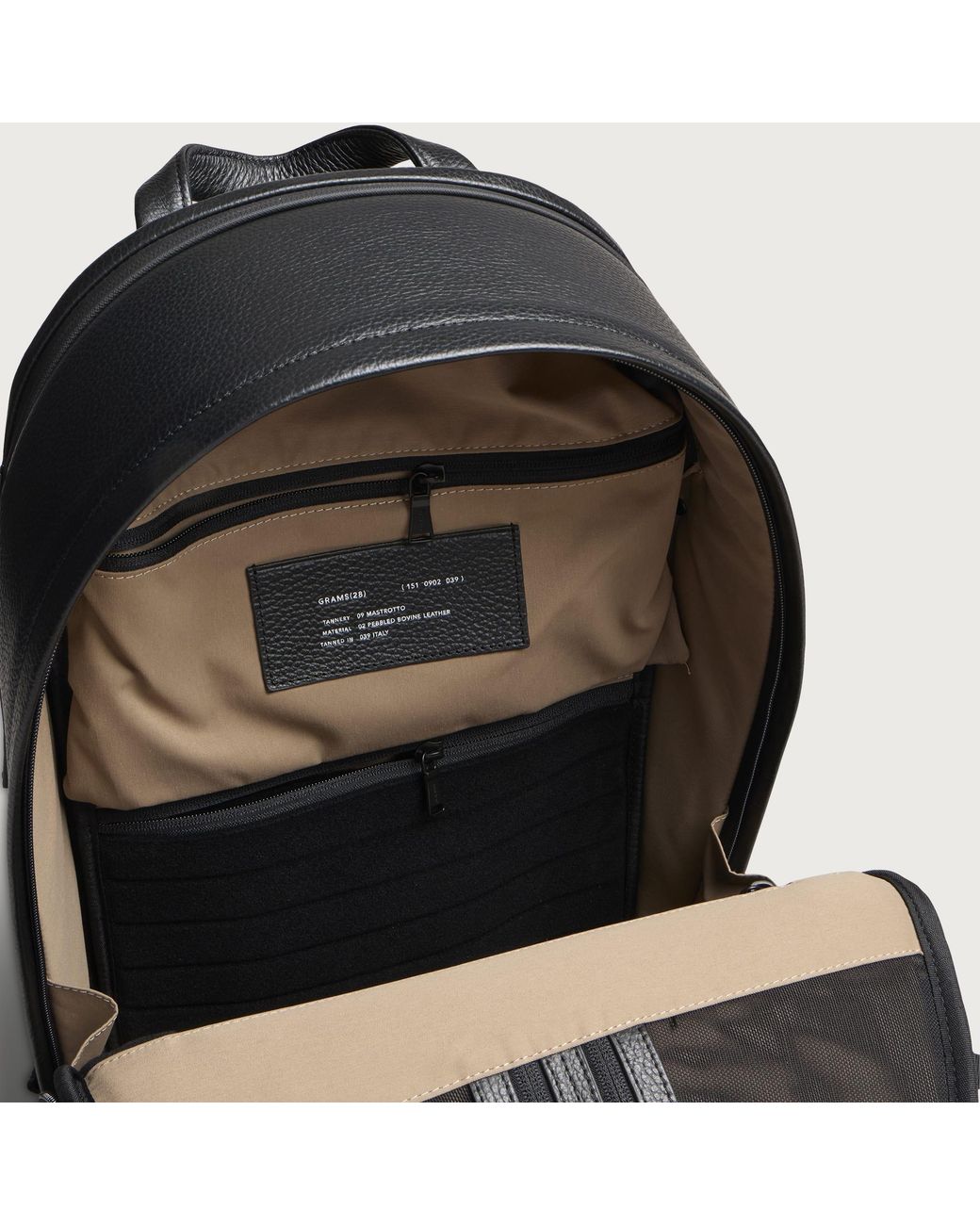 GRAMS28 Black 151 Stealth Backpack V2 for men