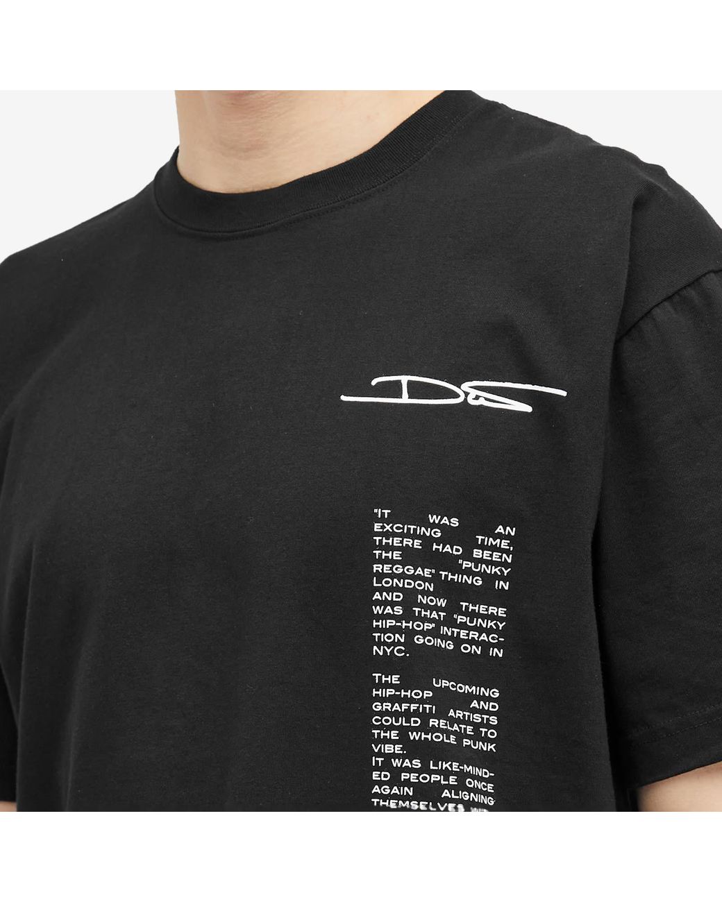 Neighborhood X Rebel Dread Hardware T-Shirt 2 in Black for