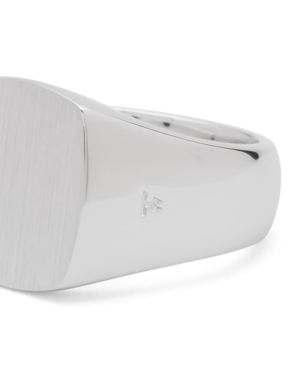 Wodd Color Code Tom Wood Cushion Ring in White | Lyst