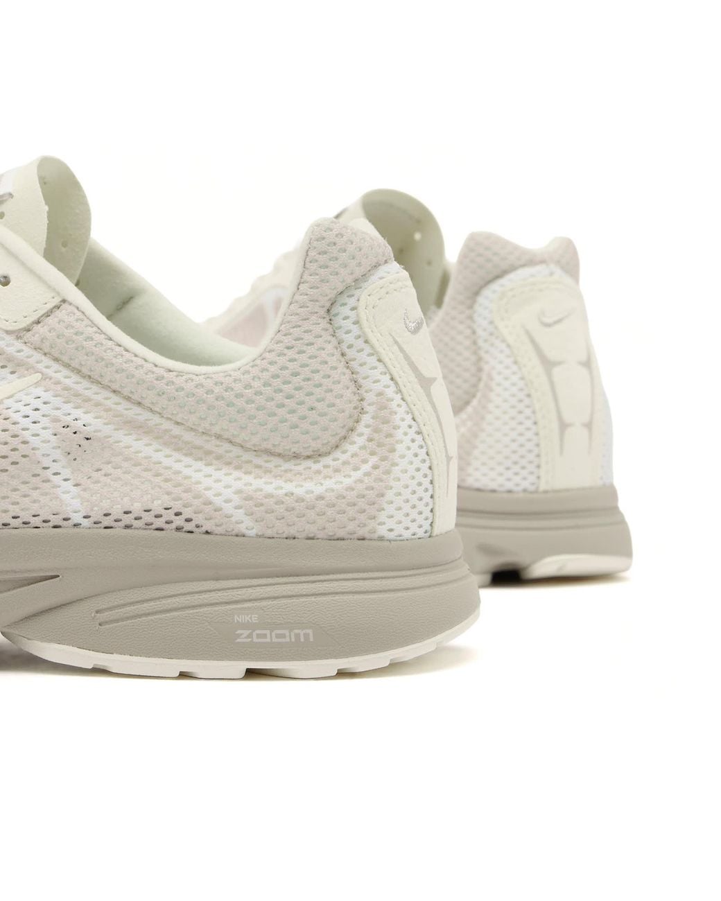 Nike White W Zoom Streak 3 Sneaker