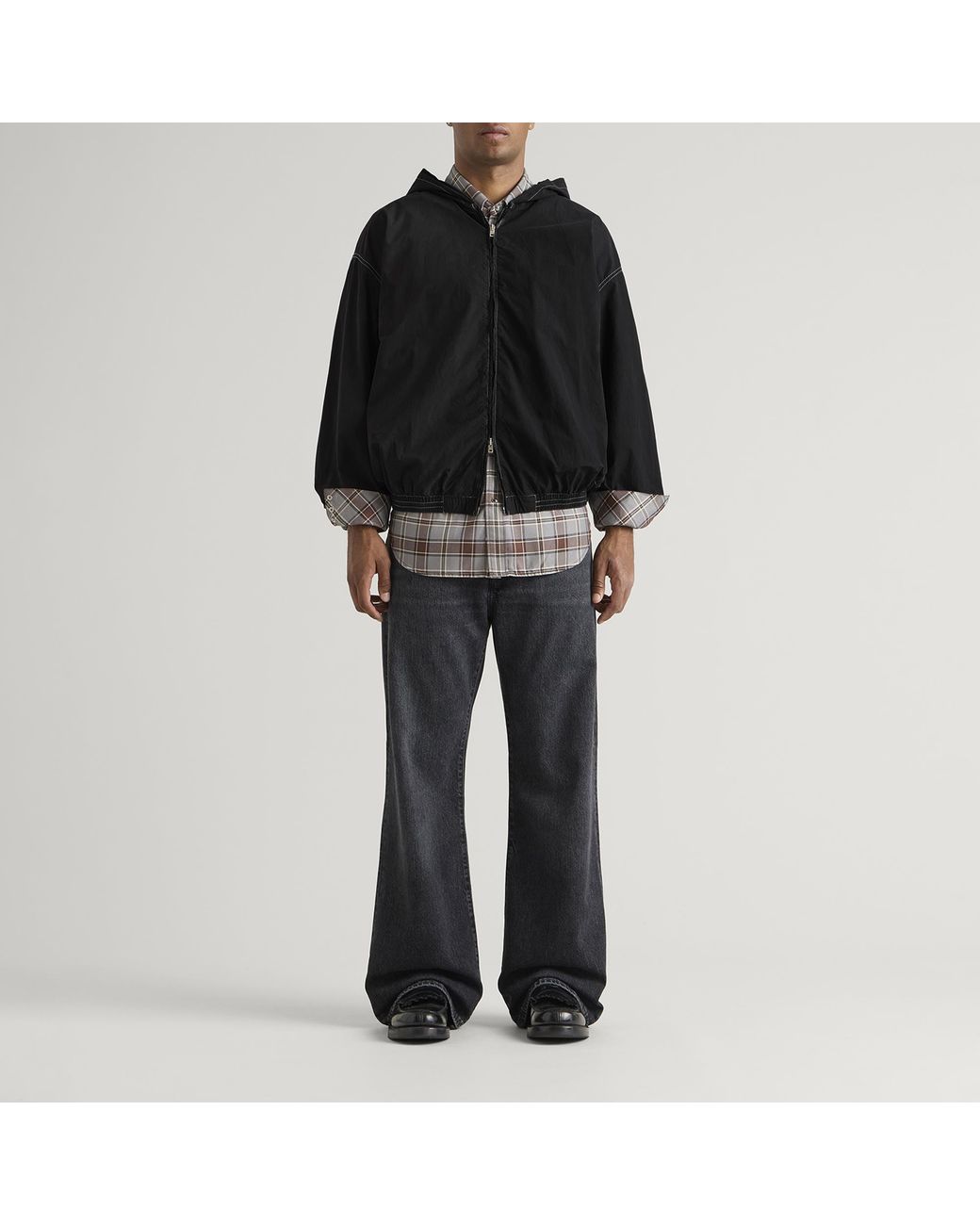 Acne Black Olandina Cotton Jacket for men
