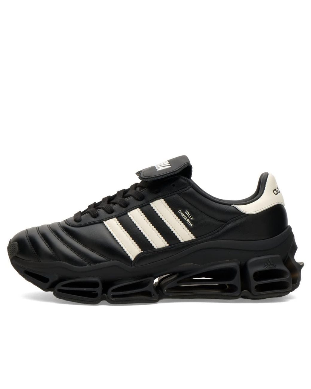 Adidas Black X Willy Chavarria Megaride Copa Sneaker for men