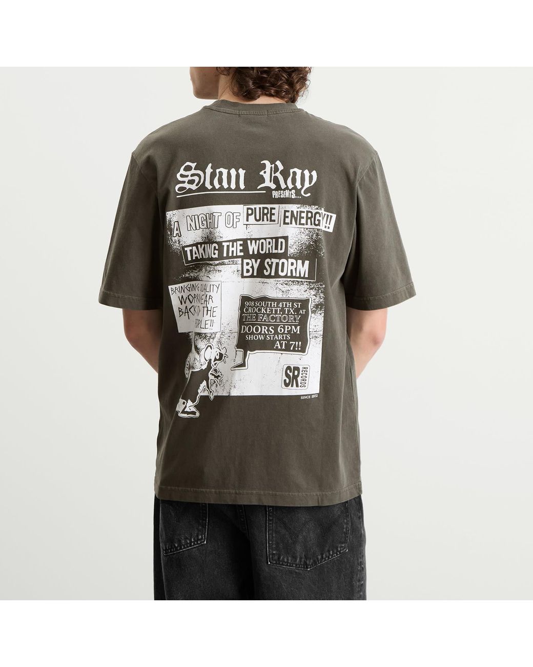 Stan Ray Gray Hardcore T-Shirt for men