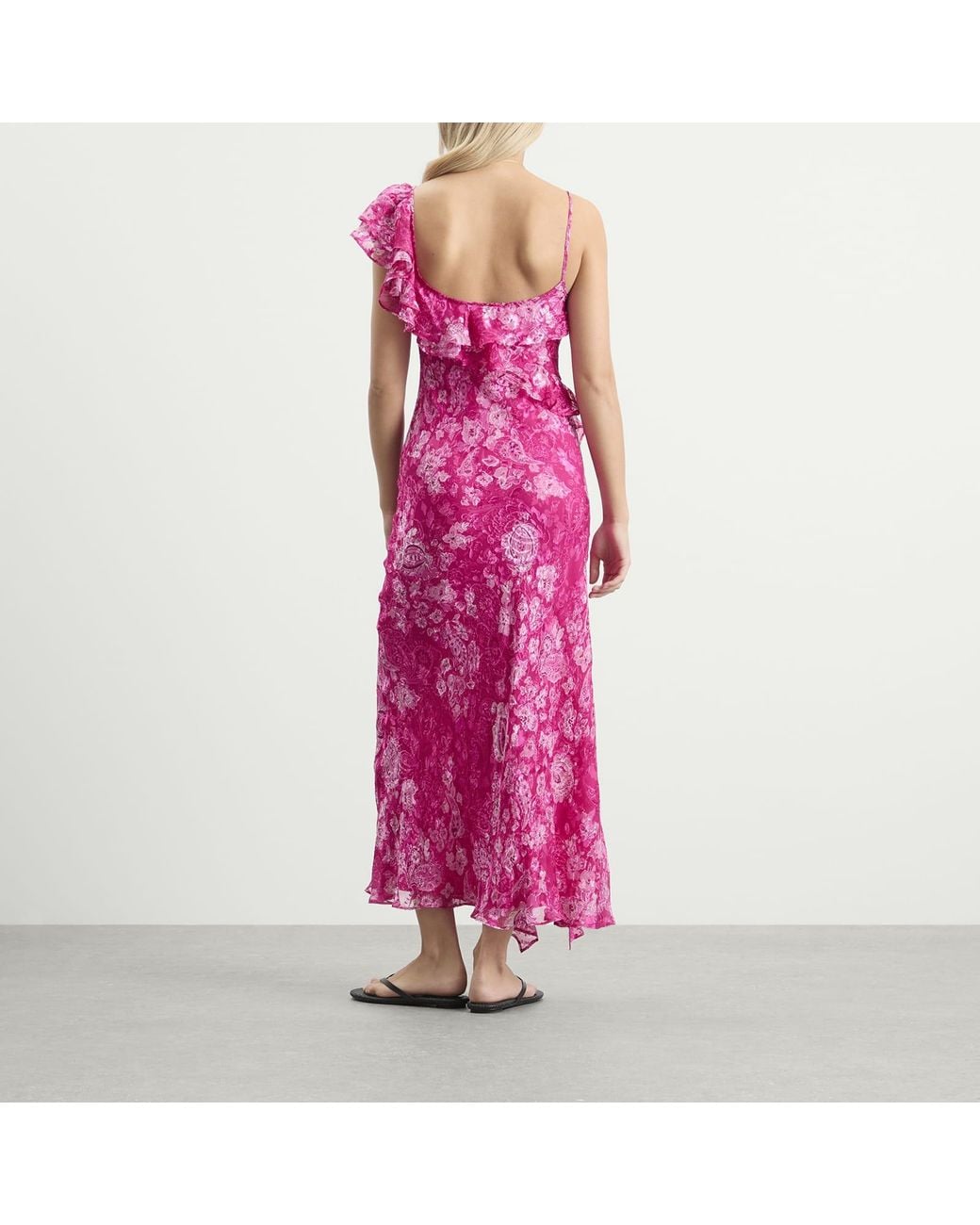 Rixo Purple Ester Dress