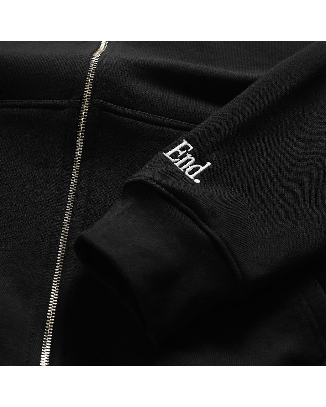 END. Black Pint Club Zip-Hoodie