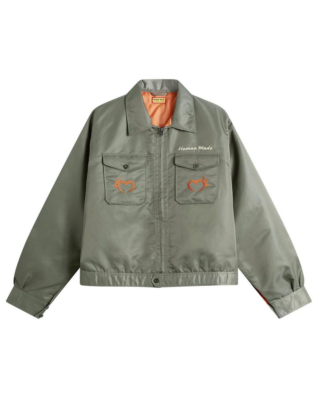 Human Made Military Jacket in Green for Men | Lyst