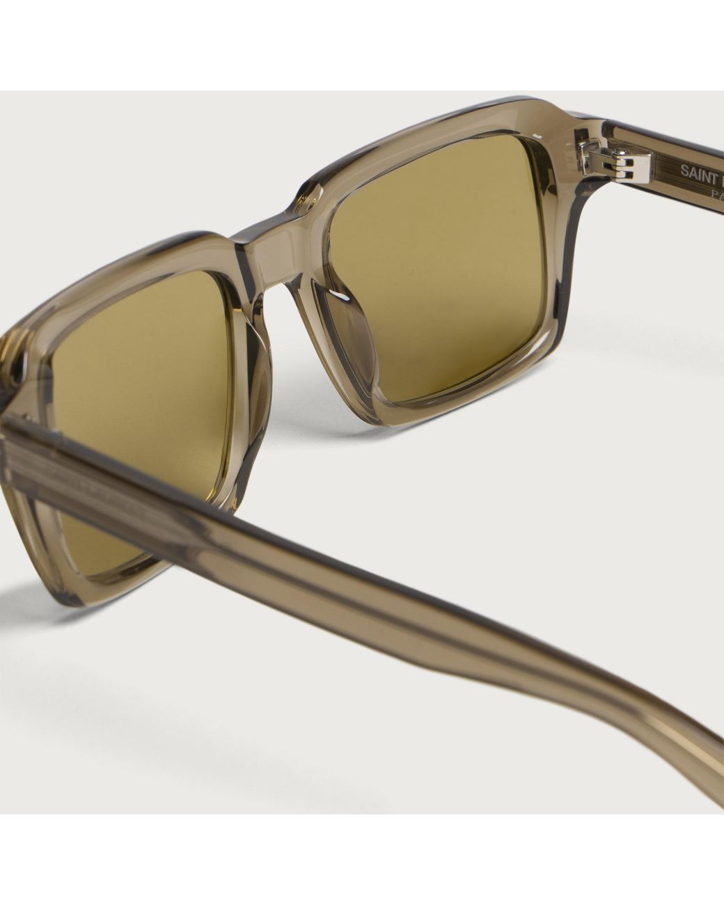 Saint Laurent Green Saint Laurent 947 Corner Angle Sunglasses for men