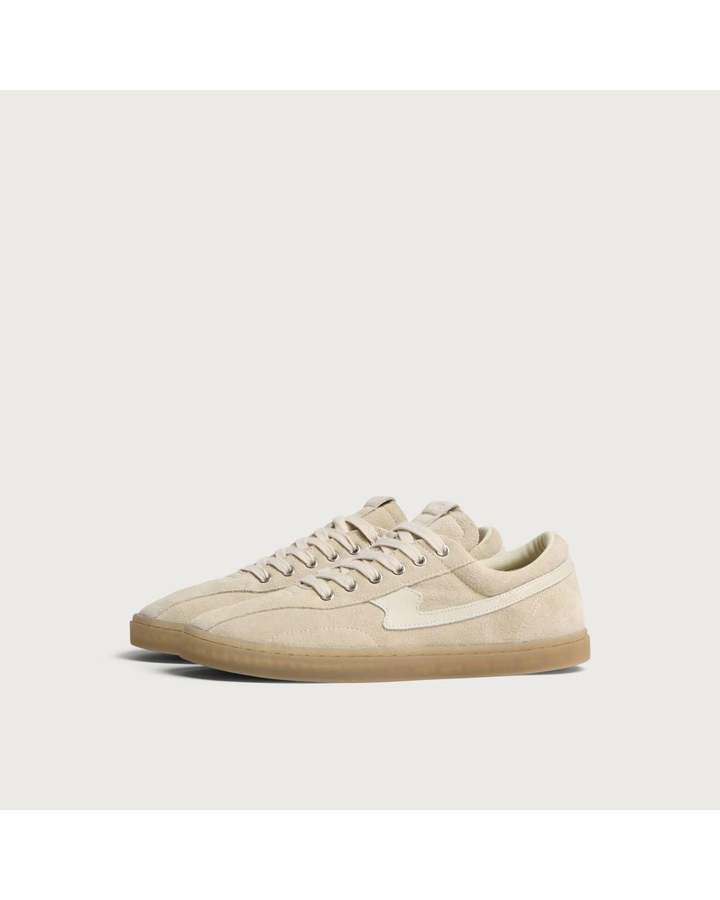 Stepney Workers Club Natural Surma S-Strike Suede Sneaker for men