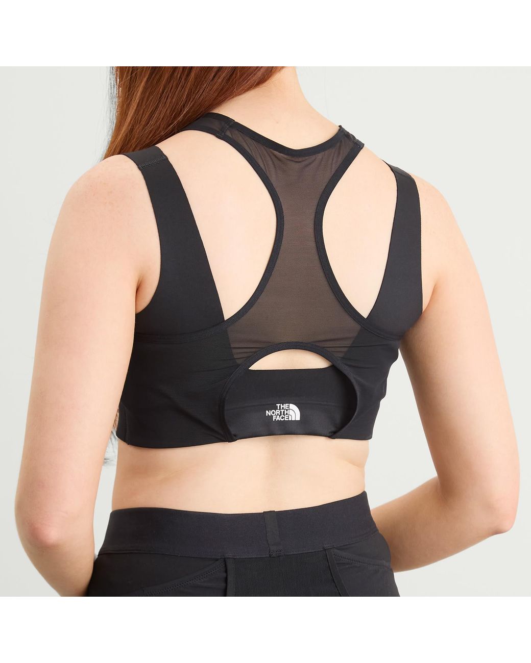 The North Face Black Refina Active Double-Layer Bralette