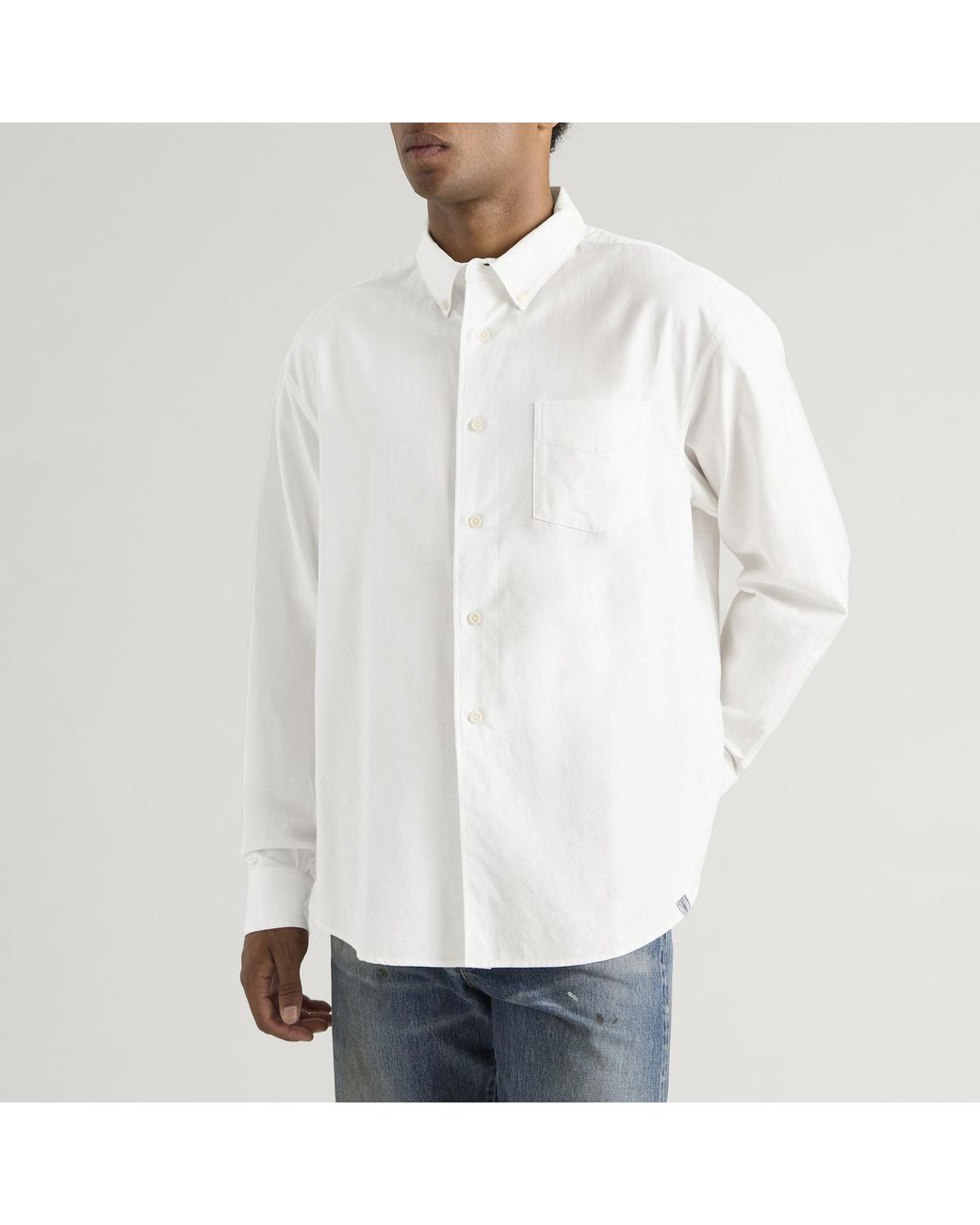 Visvim White Beiler Oxford Shirt for men