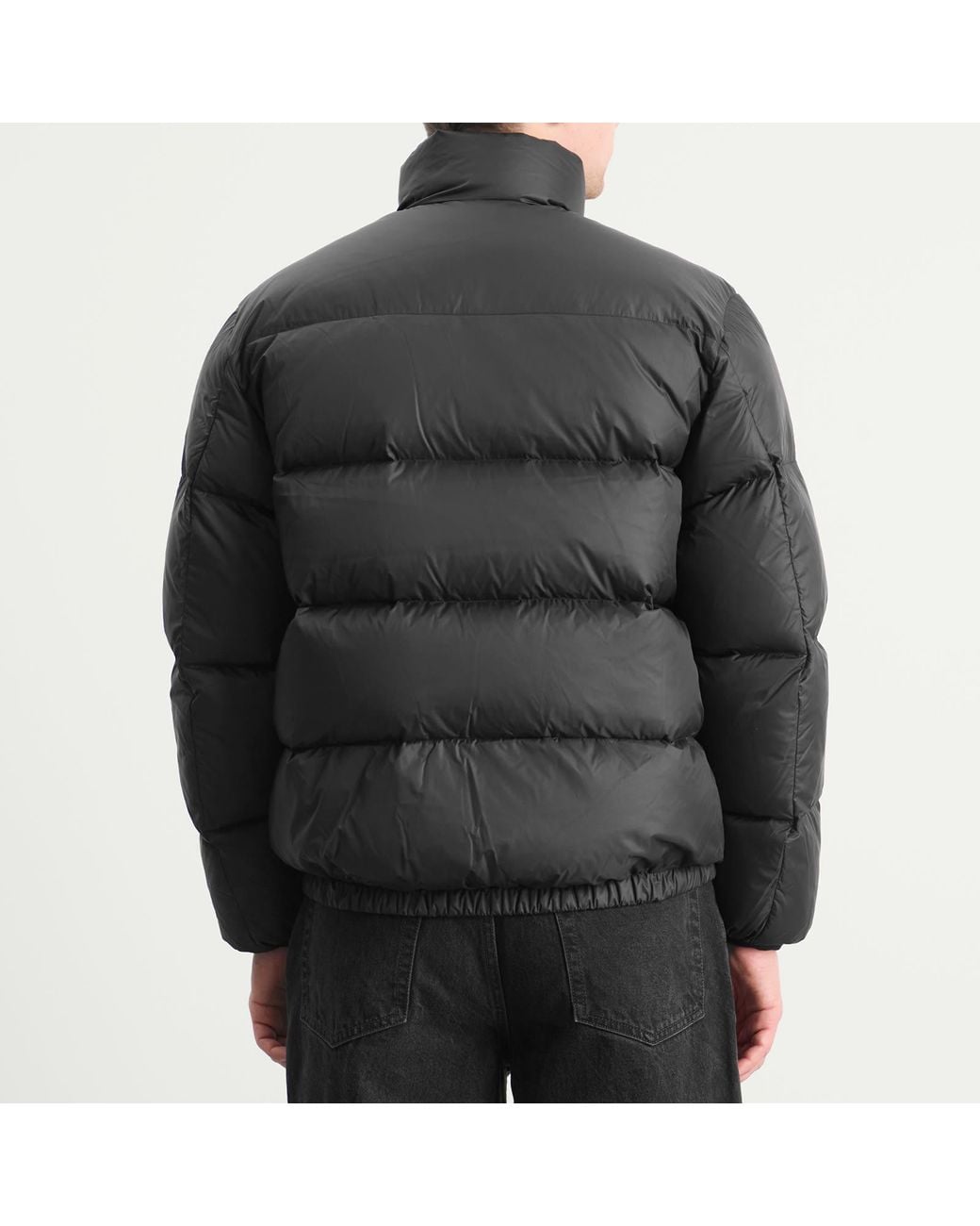 Thisisneverthat Black Pertex T Down Jacket for men