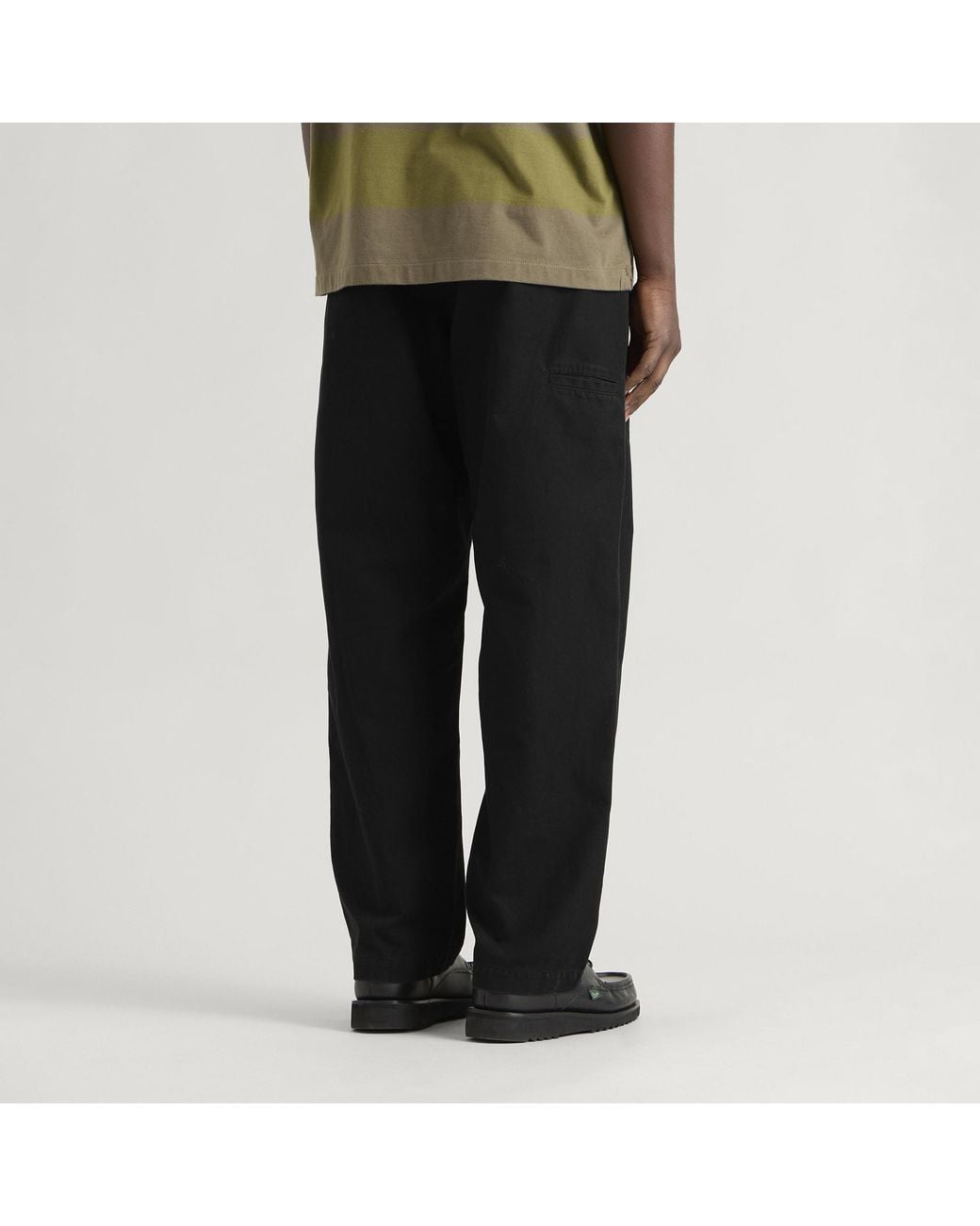 Human Made Black Belted Easy Pants for men