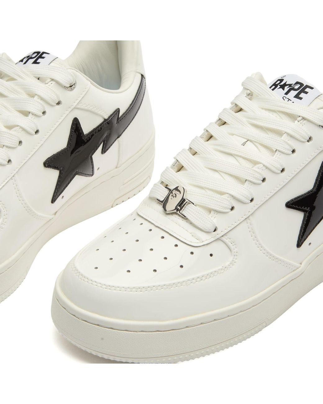 bapesta air force 1 white