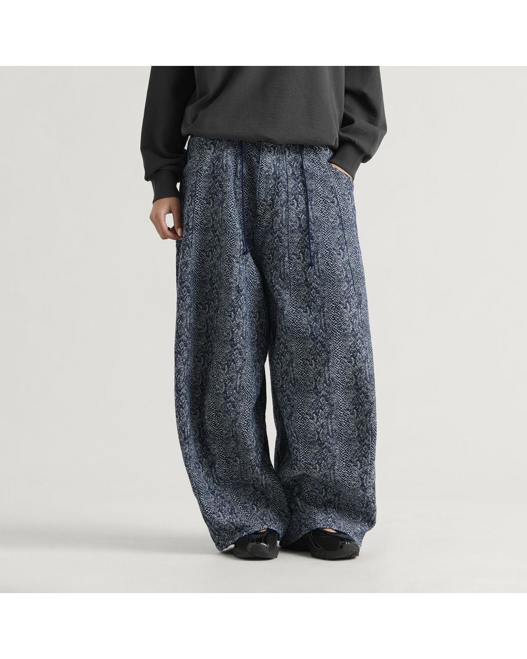 Needles Blue H.D. Python Jacquard Pant