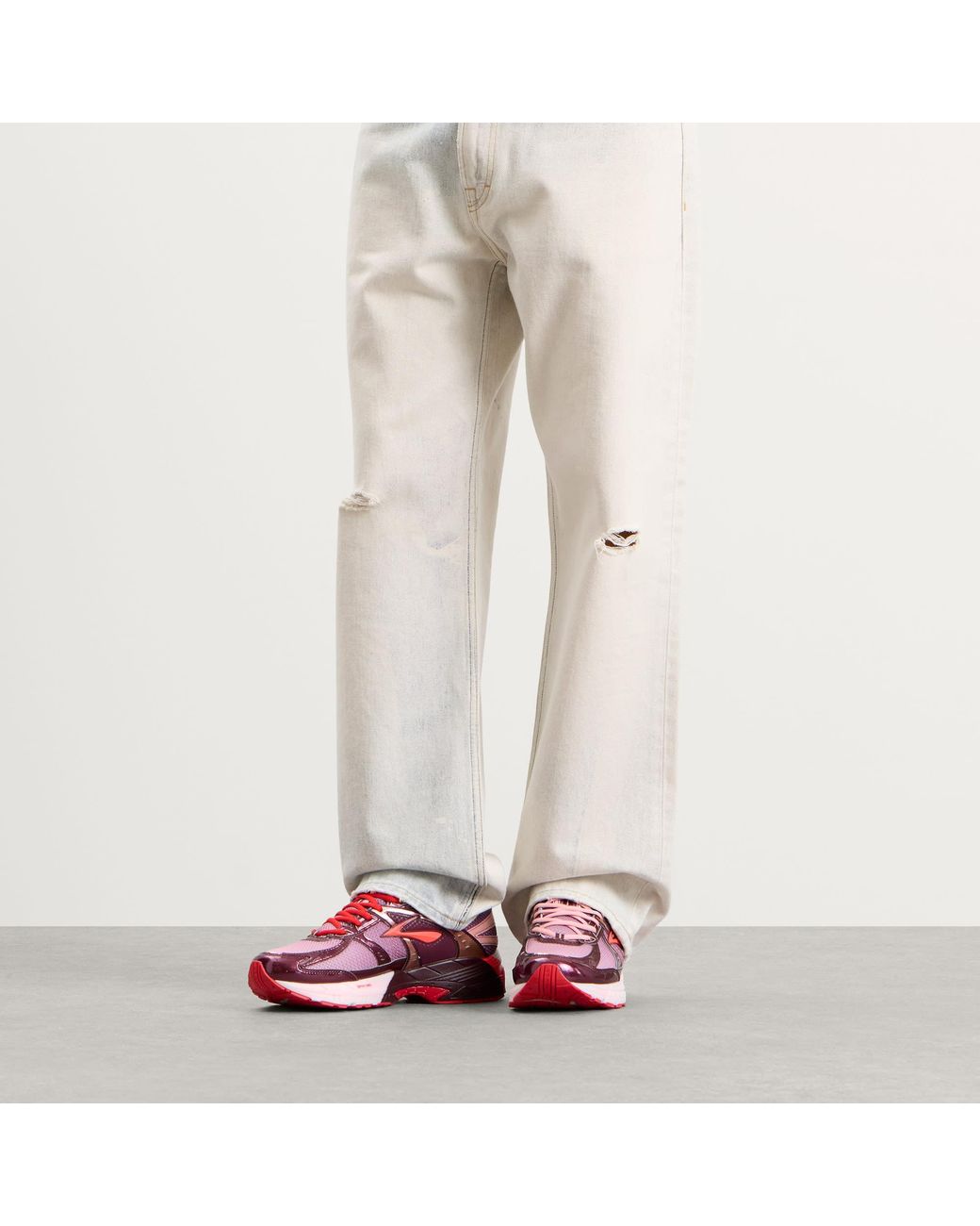 Brooks Pink X Afew Adrenaline Gts 10 Sneaker for men