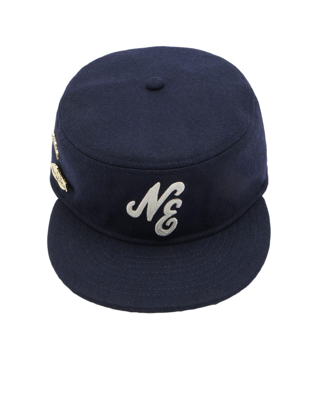 KTZ Blue Heritage Logo Chainstitched Wool Pillbox Cap