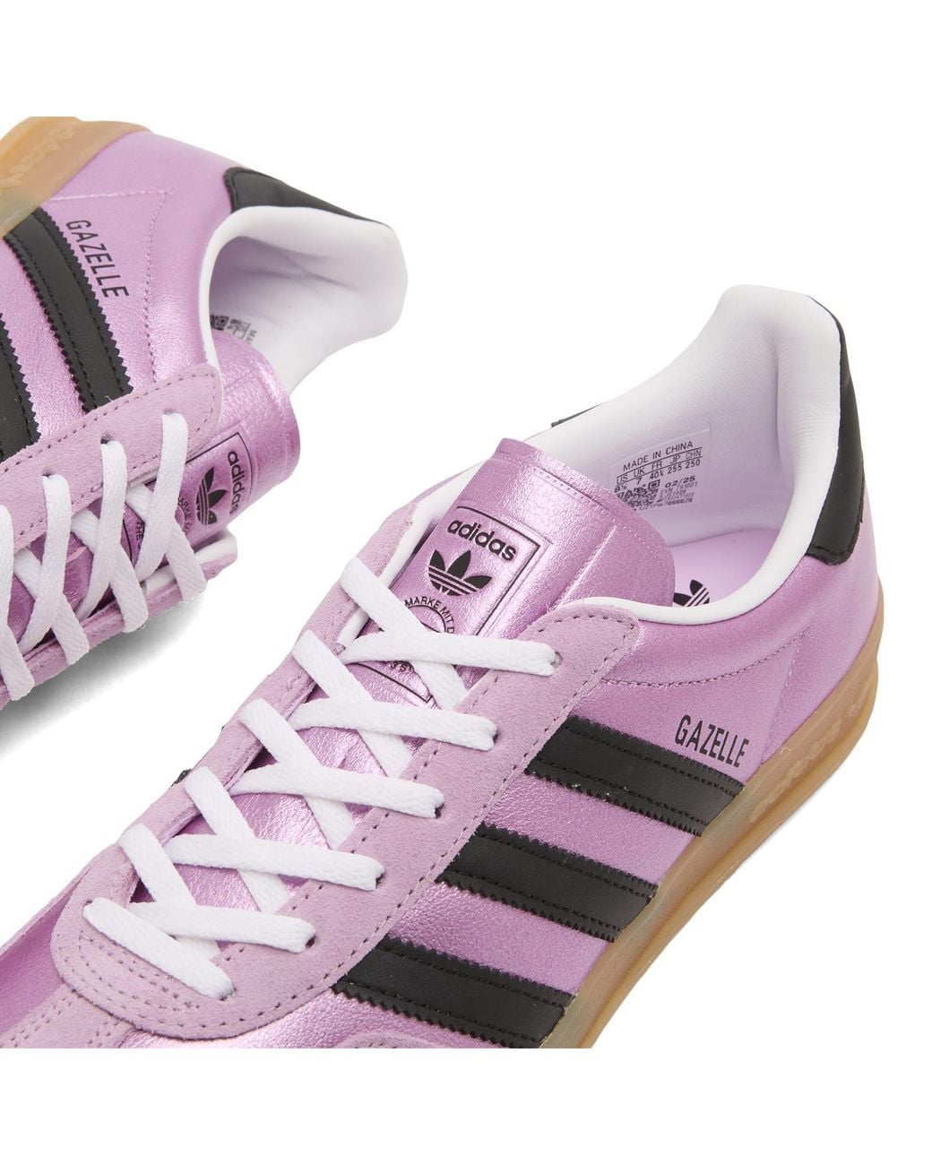 adidas Gazelle Indoor Sneaker in Purple | Lyst