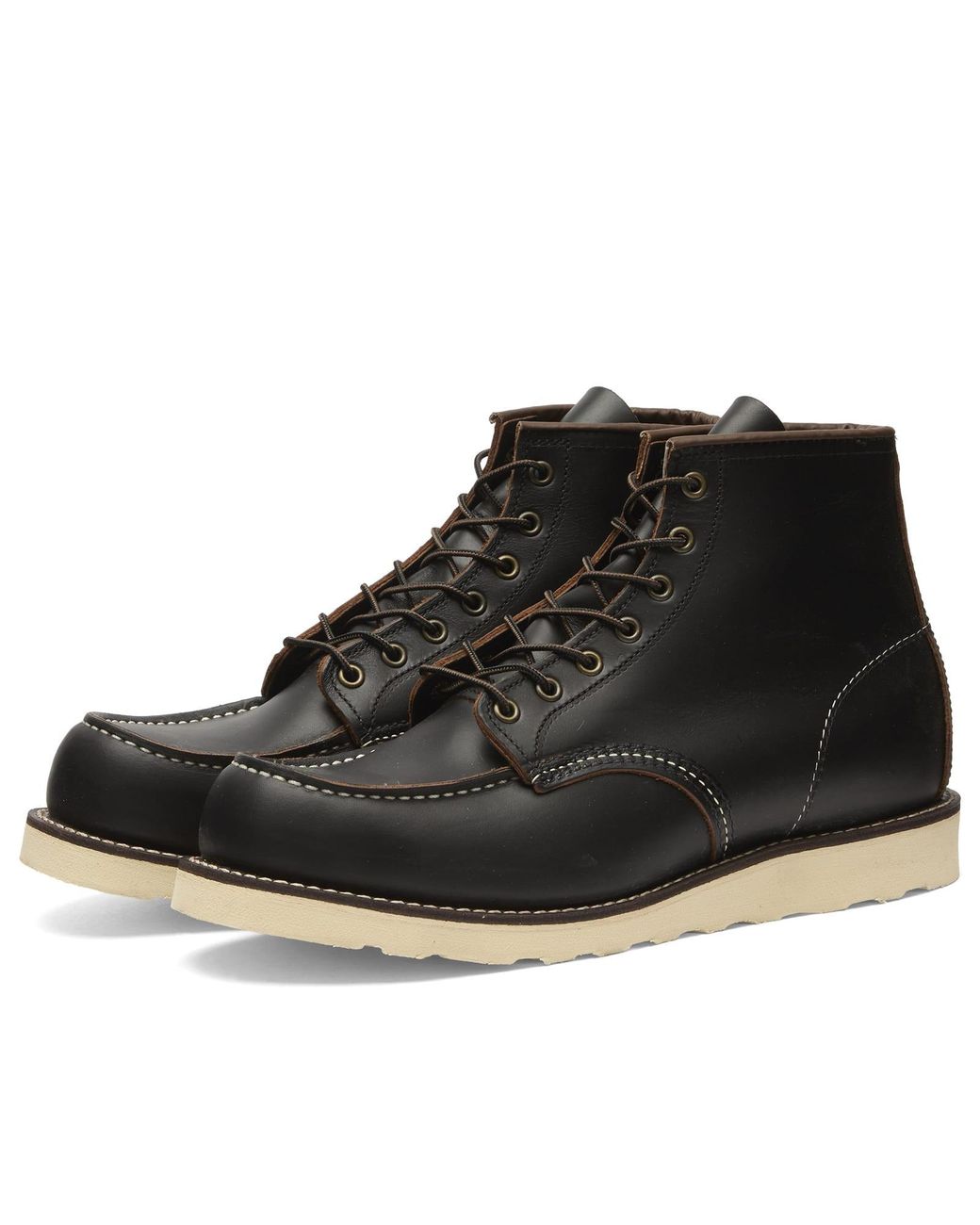 Red Wing Black Classic 6" Moc Boot for men