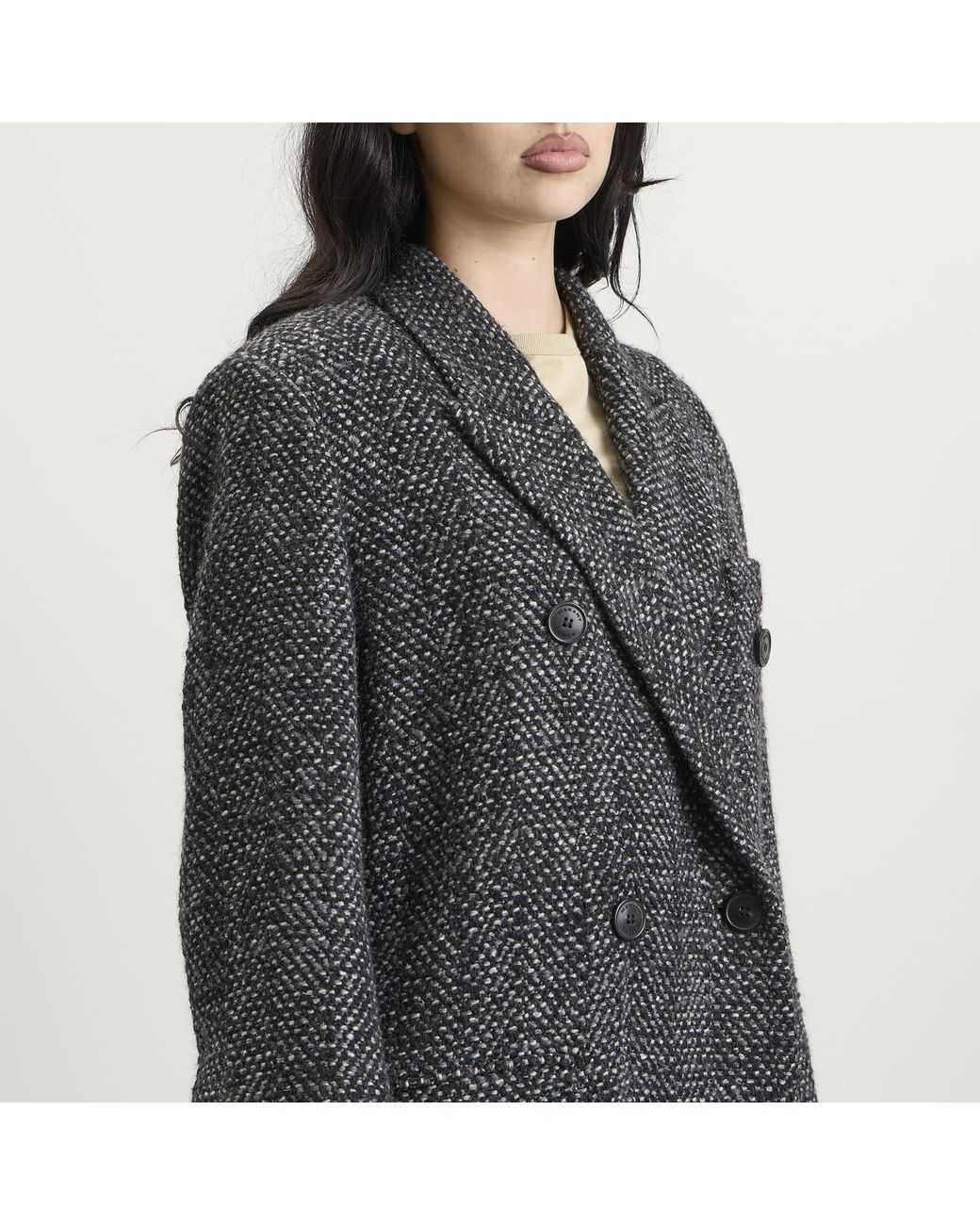 Isabel Marant Black Étoile Pilda Long Coat