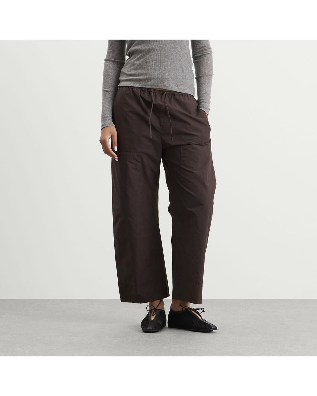 Leset Gray Kyoto Carpenter Pants