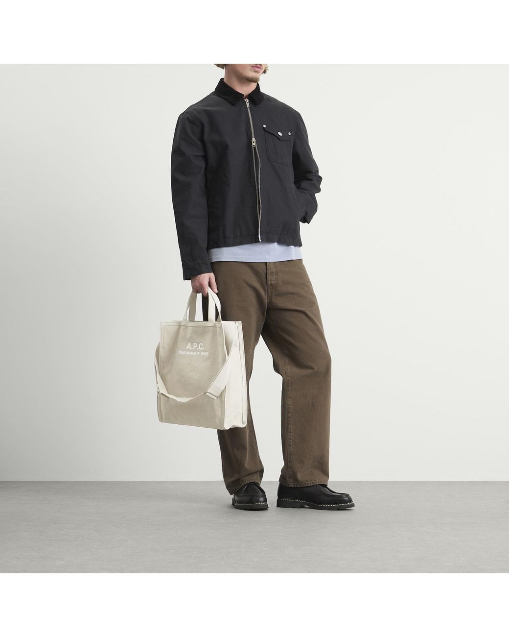 A.P.C. Natural Recuperation Tote Bag for men