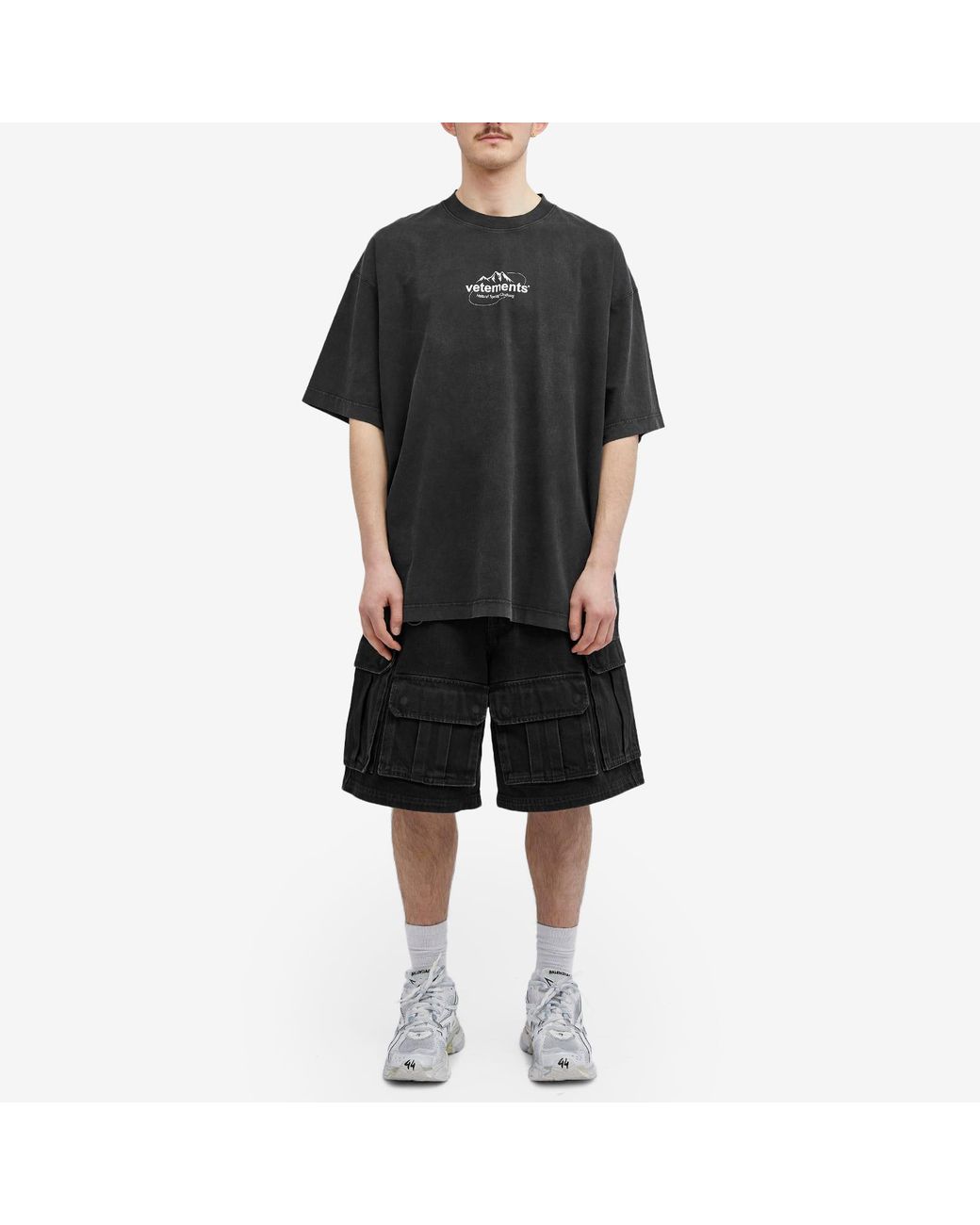 Vetements Spring Water Logo T-Shirt in Black for Men | Lyst