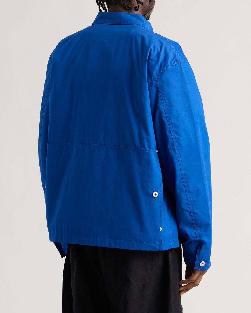 Ecstatic Research Blue Work Coat Jacket for men
