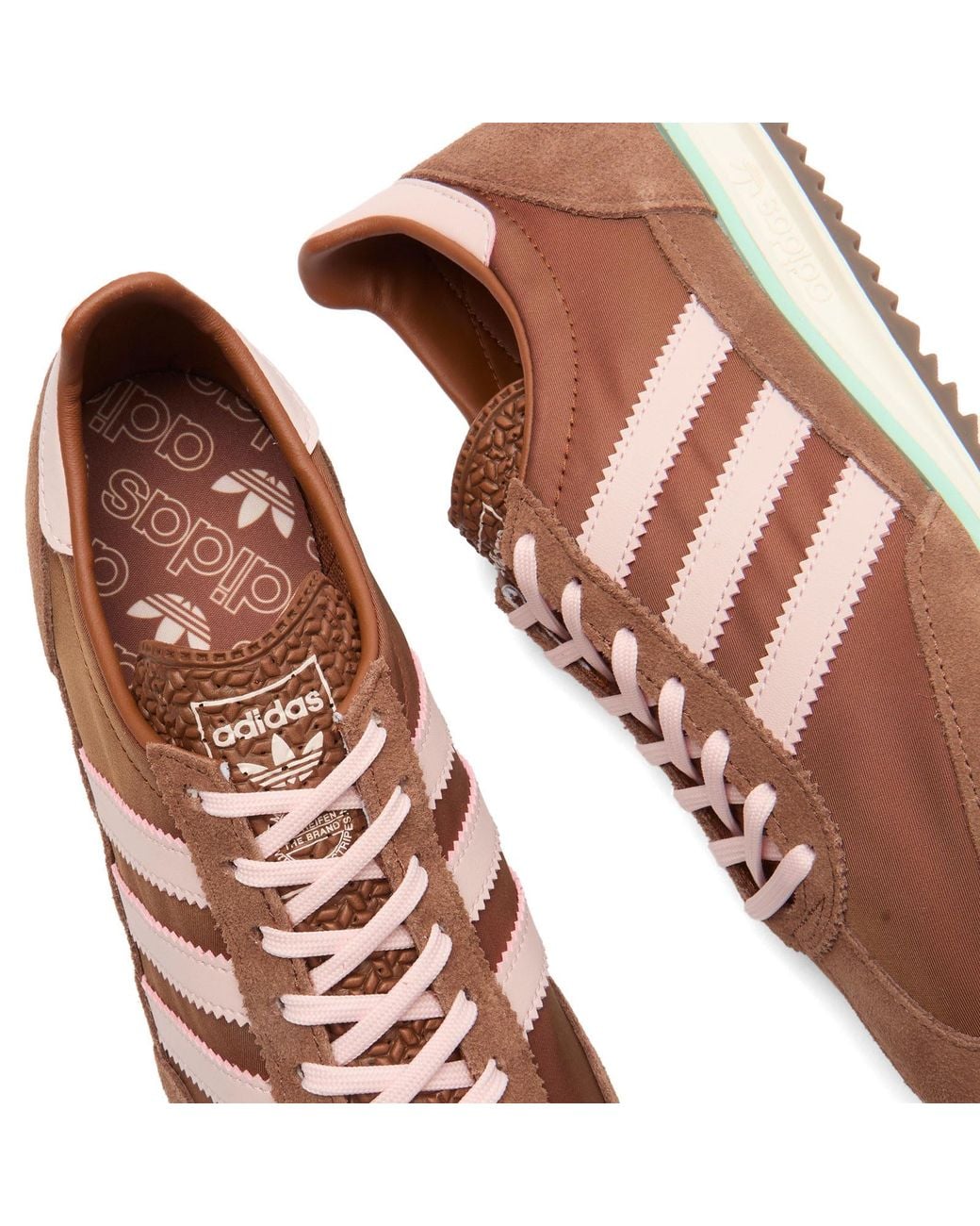 Adidas Brown Sl 72 Og Sneakers