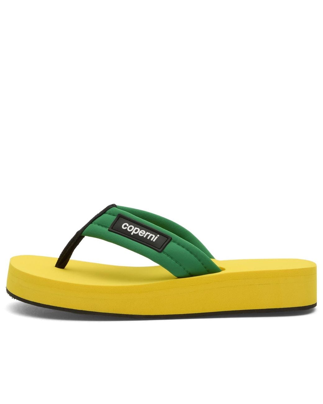 Coperni Foam Flip Flops in Green | Lyst