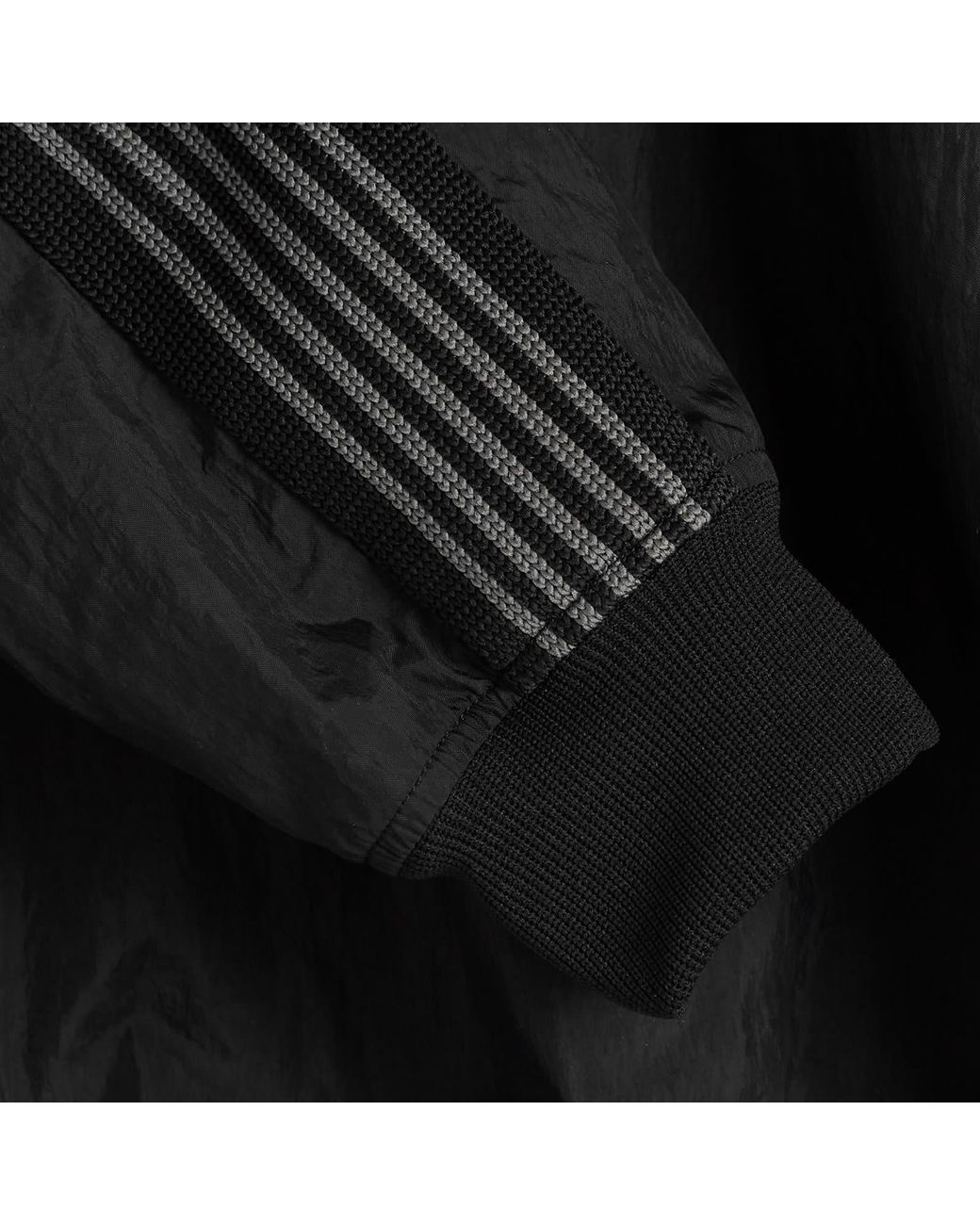 Needles End. X Track Crew Neck Shirt in Black | Lyst