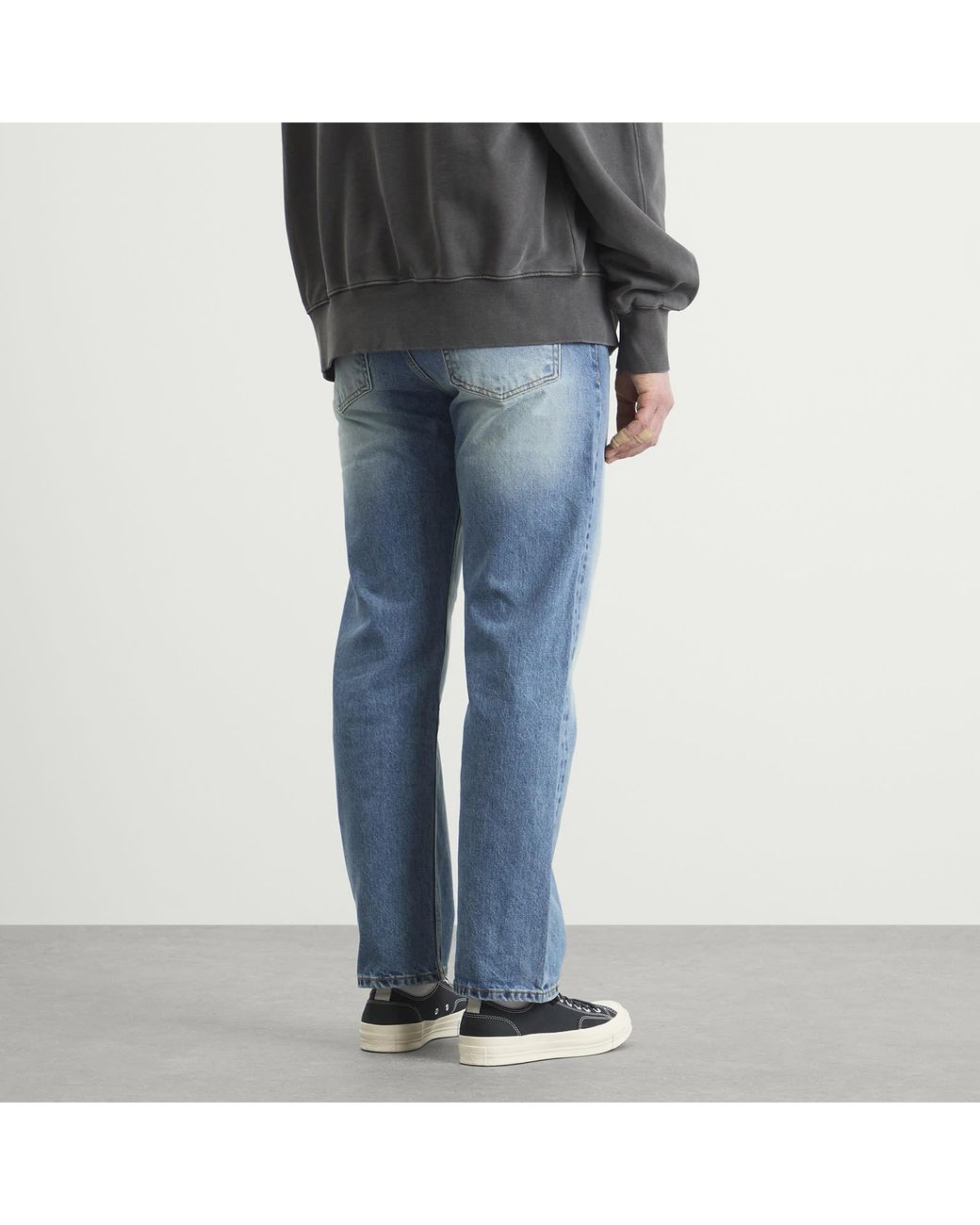 FRIZMWORKS Blue Og Selvedge Regular Denim Jeans for men