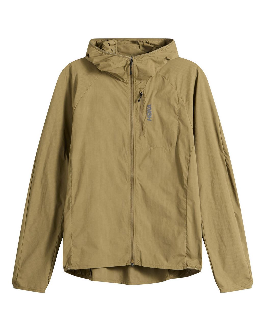 Hoka One One Green Skyflow Wind Jacket for men