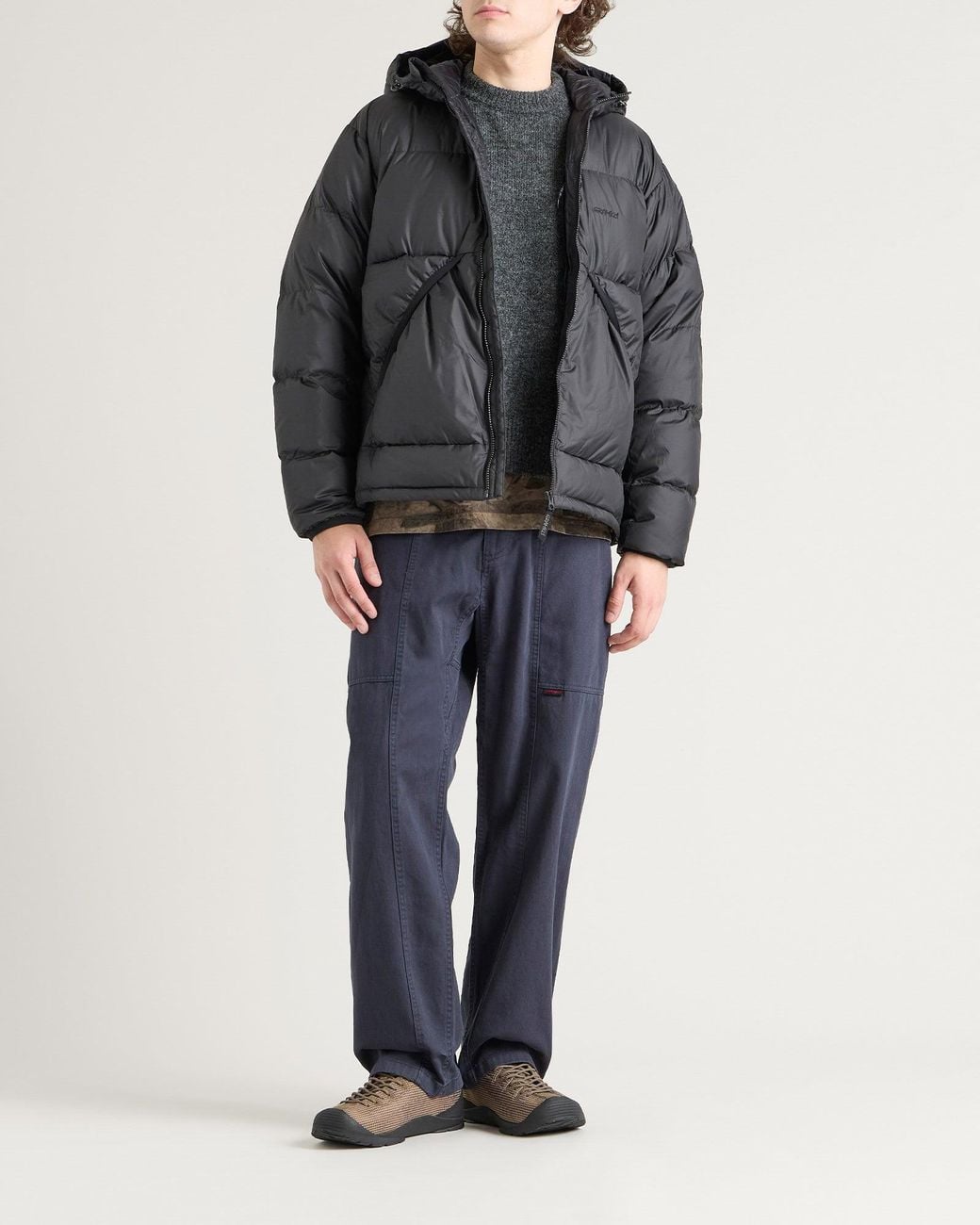 Gramicci Black Coldfront Down Jacket for men