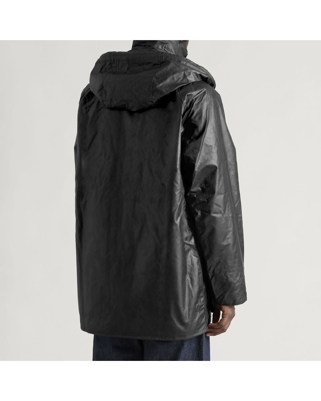 Barbour Black X A.P.C. Beaufort Wax Jacket for men