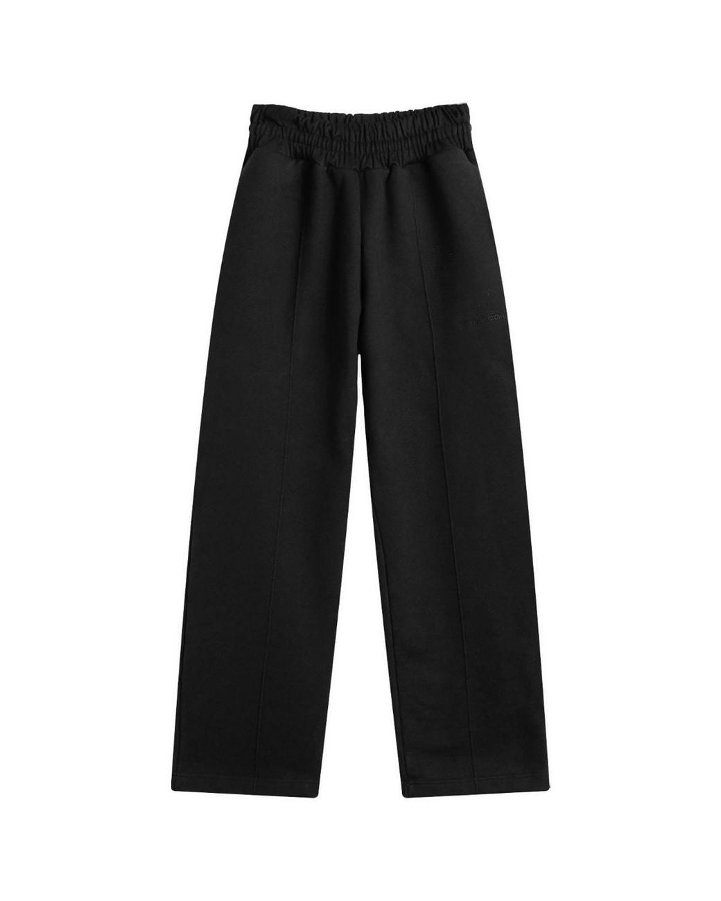 MKI Miyuki-Zoku Black Superweight Wide Leg Joggers for men