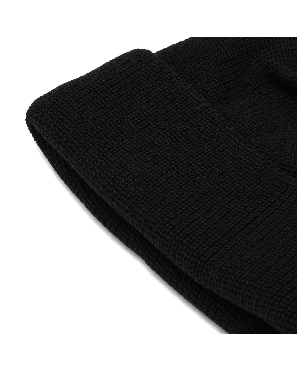 RoToTo Black Bulky Watch Cap Beanie