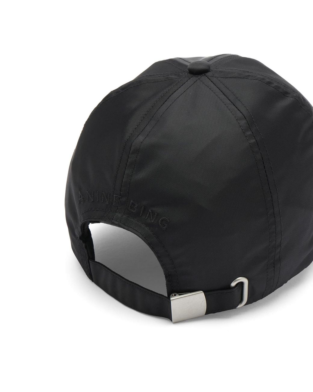 Anine Bing Black Jeremy Baseball Cap Ab