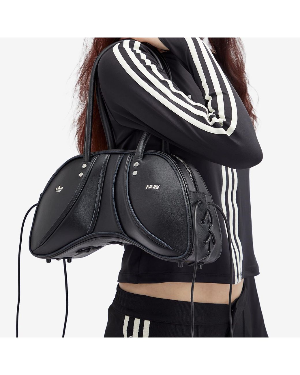 adidas x Avavav★Sculpted Hand Bag ★牛革100%★人気早期完売 Adidas Originals - ADIDAS ORIGINALS X AVAVAV SCULPTED BAG
